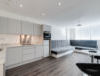 Bold Street - Grey Seating and Kitchen 1