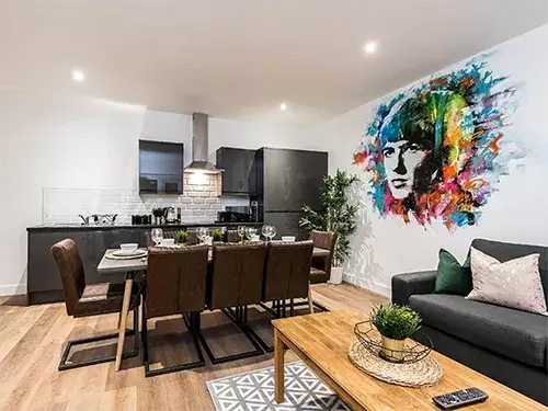 SGT Peppers Apartments – Beatles-themed Liverpool hen party stay