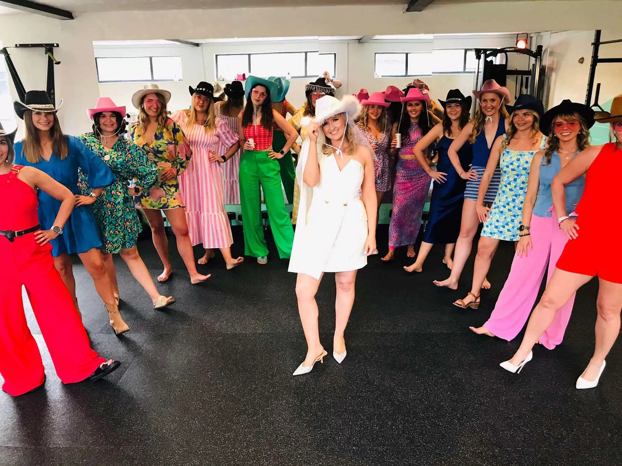 Hen group line dancing class in Liverpool – Fun western-themed activity