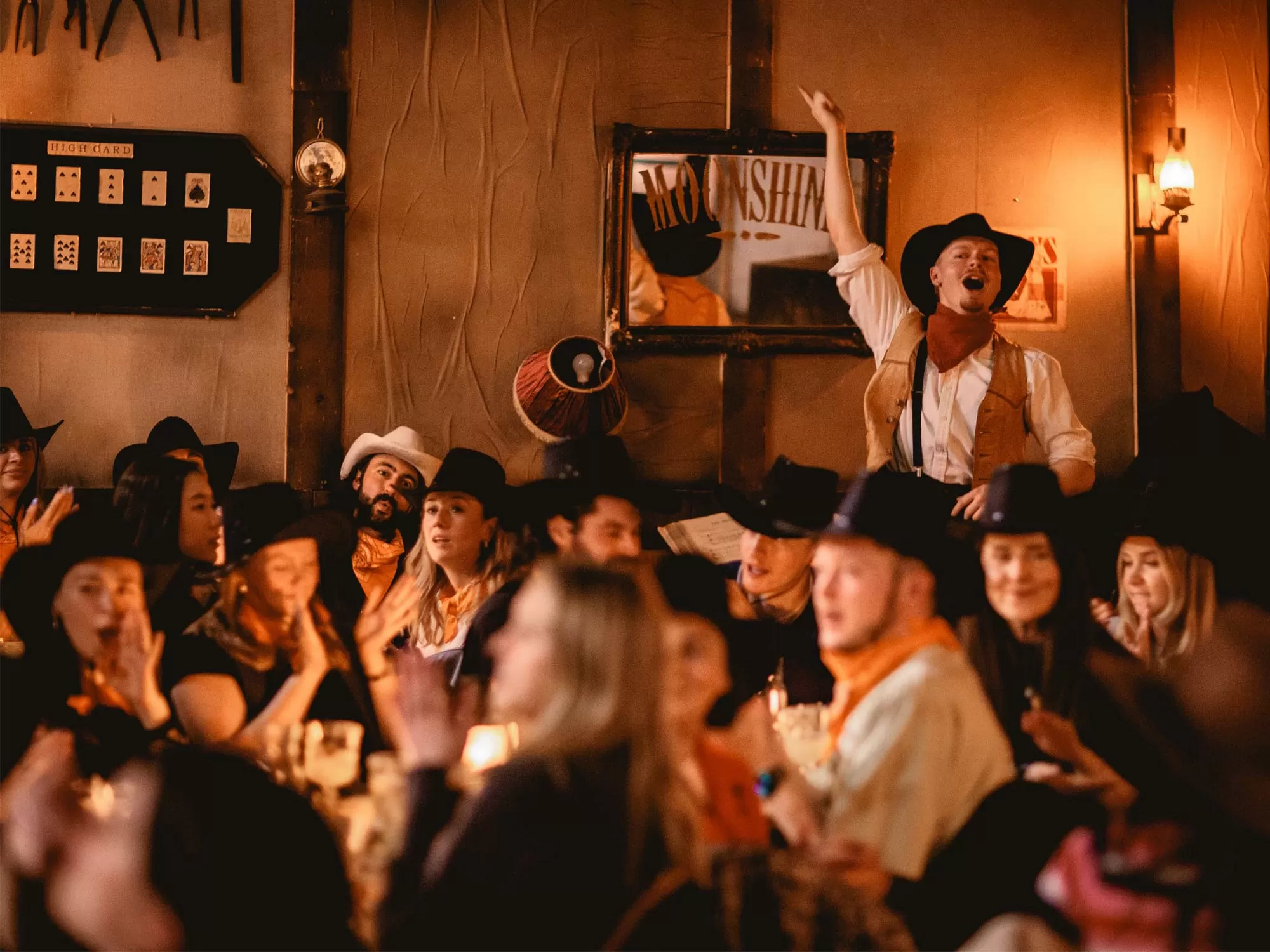 Hen party at Moonshine Saloon – Themed bar experience in Liverpool