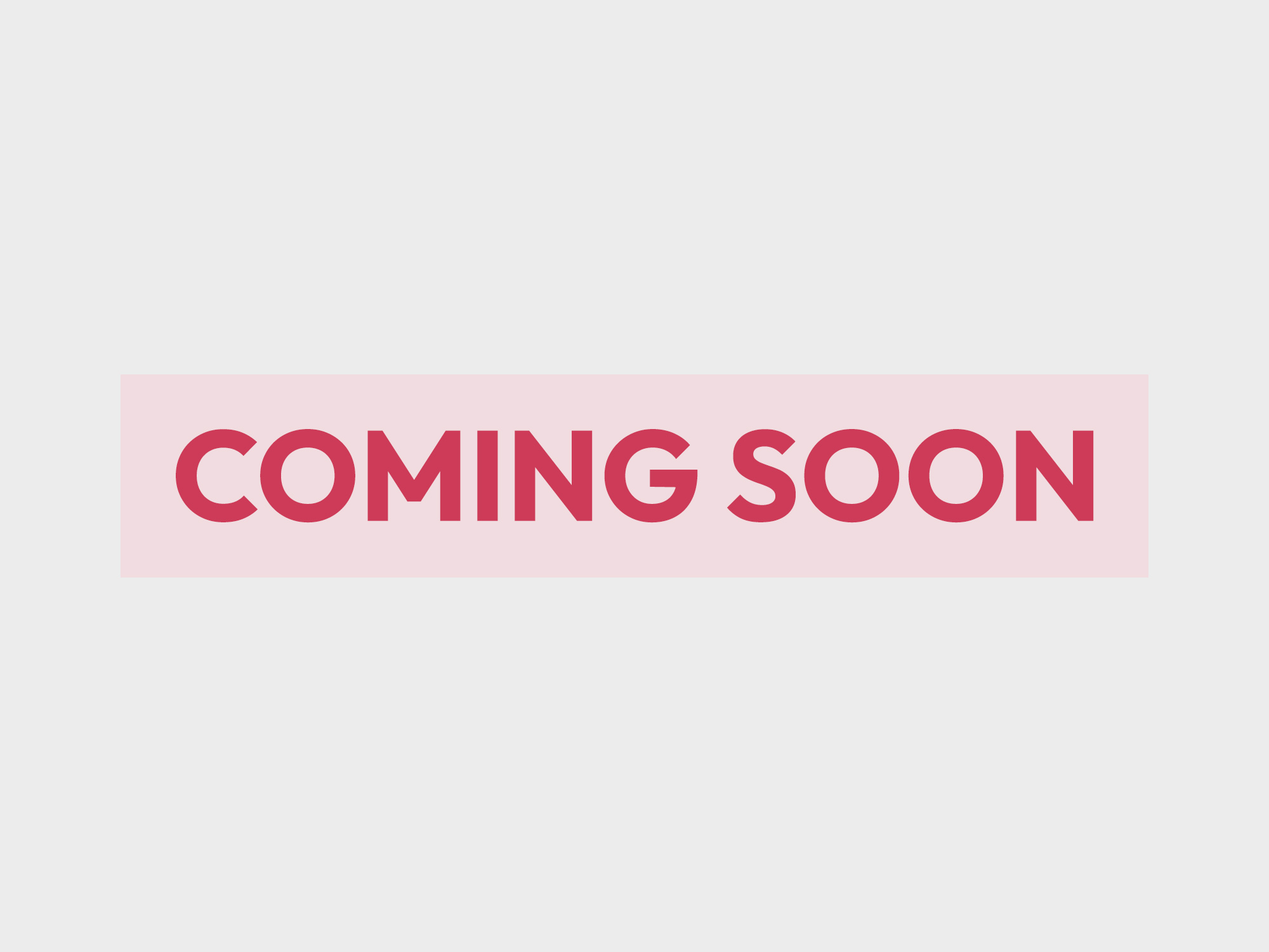 COMING SOON...