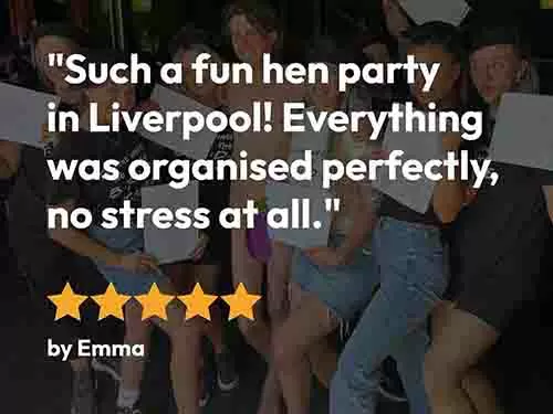 Emma's Liverpool Hen Parties Customer Review Emma's Liverpool Hen Parties Customer Review