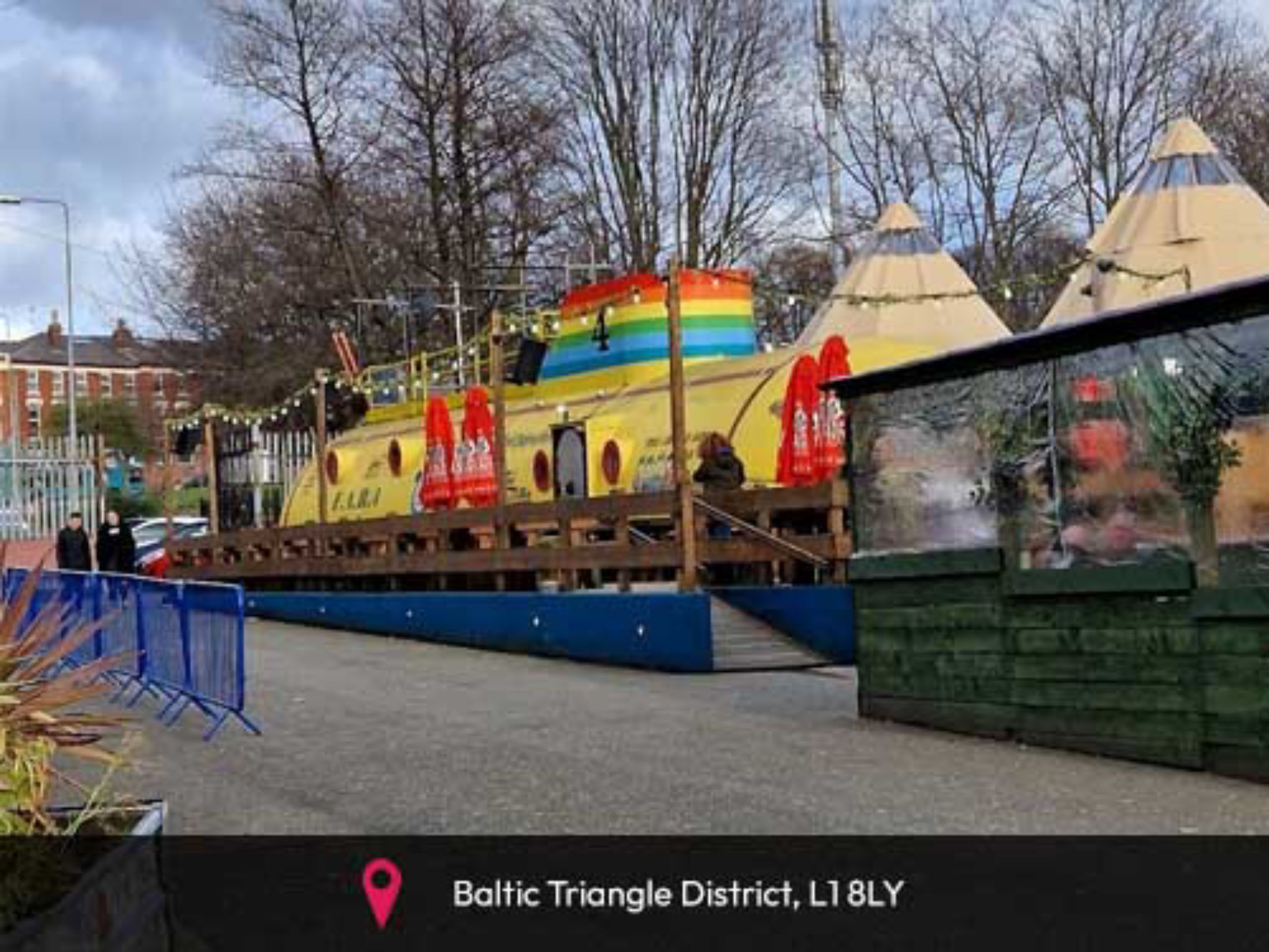 Liverpool’s Baltic Triangle – Trendy area known for street art, bars, and food venues