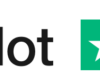 Trustpilot (Logo Black & 5 Stars)